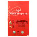 Wedderspoon Organic Ginger with Echinacea Manuka Honey Drops, 4 Ounce -- 6 per case