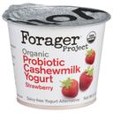Forager Organic Dairy Free Strawberry Cashewmilk Yogurt, 5.3 Ounce -- 6 per case