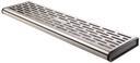 Rosseto 5 Container Wide Stainless Steel Wall Mount Catch Tray, 29.13 x 8 x 1.5 inch