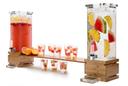 Rosseto Natura Bamboo Beverage Station, 48 x 8 x 23.5 inch