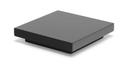 Rosseto Skycap Square Black Gloss Bamboo Riser Cap for 8 and 12 inch Risers