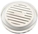 Rosseto Round Acrylic Drip Tray with Stainless Steel Insert, 4.5 x 4.5 x 1 inch