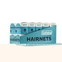 Safeko Dark Brown Large Lightweight Hairnet, 144 count -- 3 per case
