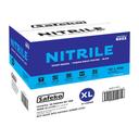 Safeko X-Large Blue 4 Mil Powder Free Nitrile Examination Gloves, 100 count -- 10 per case