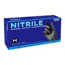 Safeko Medium Black 5 Mil Powder Free Nitrile Examination Gloves, 100 count -- 10 per case