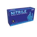 Safeko Small Blue 5 Mil Powder Free Nitrile Examination Gloves, 100 count -- 10 per case