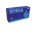 Safeko Medium Blue 5 Mil Powder Free Nitrile Examination Gloves, 100 count -- 10 per case