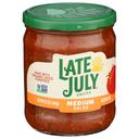 Late July Snacks Medium Salsa Jar, 15.5 Ounce -- 12 per case