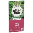 Alter Eco Americas Organic Deep Dark Sea Salt Chocolate, 2.82 Ounce -- 12 per case.