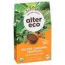 Alter Eco Organic Salted Caramel Chocolate Truffles, 4.2 Ounce -- 8 per case