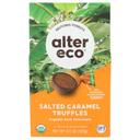 Alter Eco Organic Salted Caramel Chocolate Truffles, 4.2 Ounce -- 8 per case