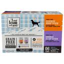 I And Love And You Clucking Good Stew and Gobble It Up Stew Dog Food - Variety Pack, 6 count -- 2 per case