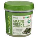 Bare Organics Marine Super Greens Immunity Blend Powder, 8 Ounce