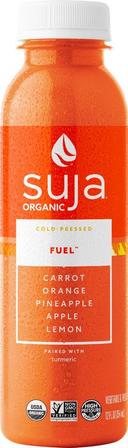 Suja Organic Cold Pressed Fuel Carrot Orange Pineapple Apple Lemon Turmeric Juice, 12 Ounce -- 6 per case