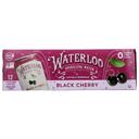 Waterloo Black Cherry Sparkling Water, 12 Fluid Ounce - 12 count per pack -- 2 packs per case