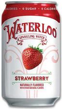 Waterloo Strawberry Sparkling Water, 12 Fluid Ounce - 12 count per pack -- 2 packs per case