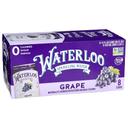 Waterloo Grape Sparkling Water, 96 Fluid Ounce -- 3 per case