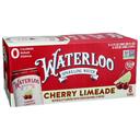 Waterloo Cherry Limeade Sparkling Water, 12 Fluid Ounce -- 24 per case