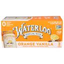 Waterloo Orange Vanilla Sparkling Water, 12 Fluid Ounce -- 24 per case