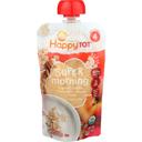 Happy Tot Organic Super Morning Apple Cinnamon Yogurt and Oats Breakfast Blend, 4 Ounce -- 16 per case