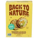 Back to Nature Rosemary and Olive Oil Stoneground Wheat Crackers, 5 Ounce -- 6 per case