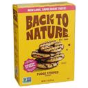 Back to Nature Fudge Striped Cookies, 7.7 Ounce -- 6 per case