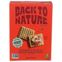 Back to Nature Rosemary and Olive Oil Stoneground Wheat Crackers, 7 Ounce -- 12 per case