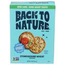 Back to Nature Stoneground Wheat Crackers, 5 Ounce -- 6 per case