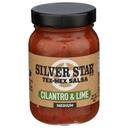 Silver Star Medium Cilantro and Lime Tex-Mex Salsa, 16 Ounce -- 6 per case