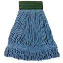 Performance Plus Medium Wide Band Green Mesh Blended Loopend Mop -- 12 per case
