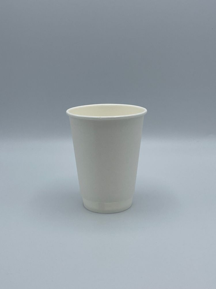Empress White Double Wall Paper Hot Cup, 12 Ounce Capacity -- 500 per case
