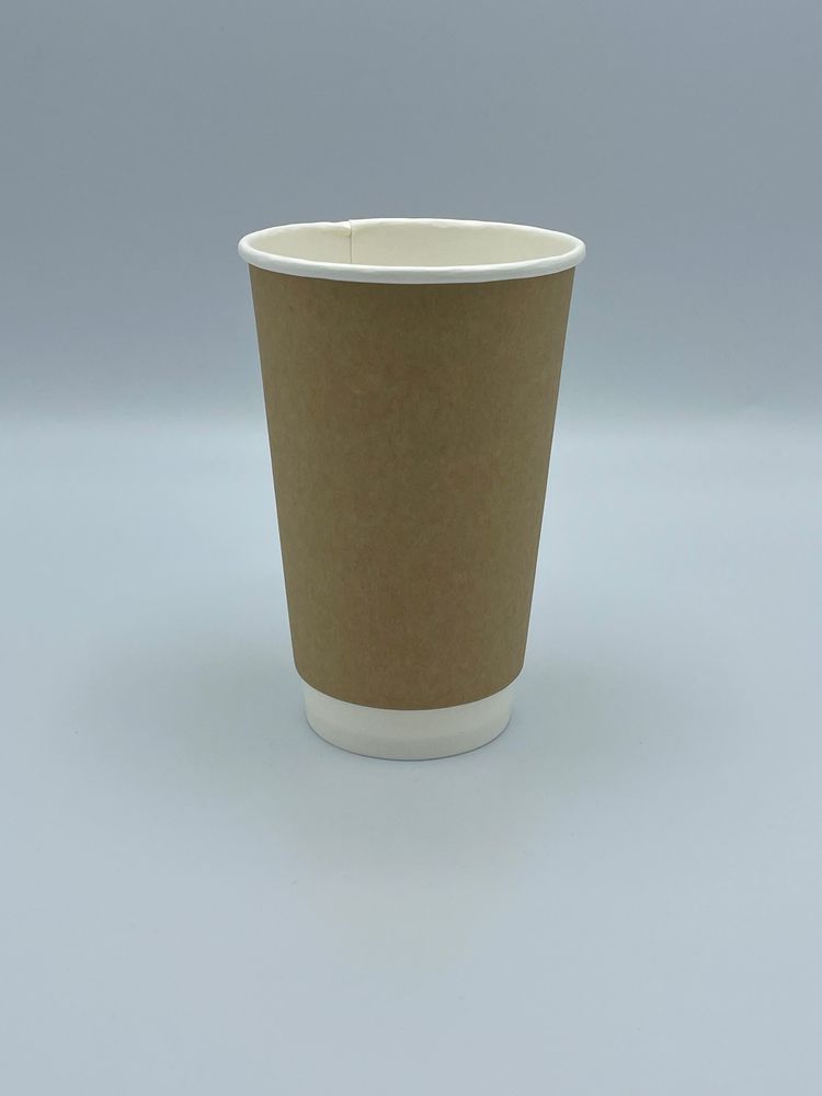 Empress Kraft Double Wall Paper Hot Cup, 16 Ounce Capacity -- 500 per case