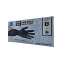 Empress Heavy Duty Large Black 5 mil Exam Grade Nitrile Glove -- 1000 per case
