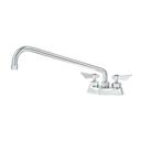 Krowne Diamond Series 4 inch Center Deck Mount Faucet with 14 inch Swing Spout