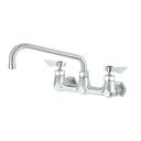 Krowne Diamond Series 8 inch Center Wall Mount Faucet with 10 inch Swing Spout