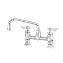 Krowne Diamond Series 8 inch Center Raised Deck Mount Faucet with 8 inch Swing Spout