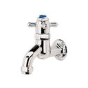 Krowne Royal Series Single Hole Wall Mount Self-Closing Lavatory Faucet