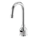 Krowne Royal Series Battery Operated Single Hole Deck Mount Sensor Faucet with 4.5 inch Gooseneck and 1.5 GPM Aerator