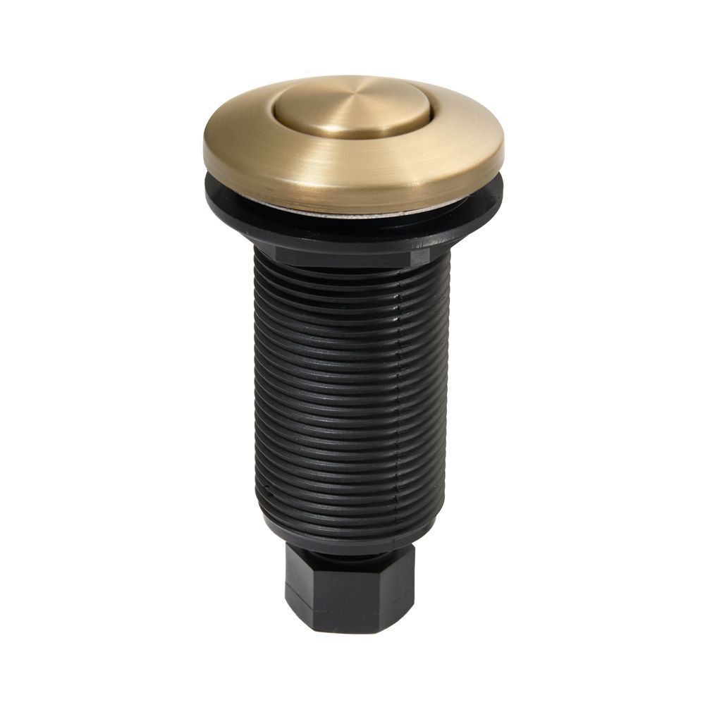 Krowne Brushed Gold Finish Garbage Disposal Air Switch