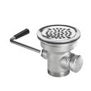 Krowne 3 .5 inch Twist Waste Drain with Short Handle and 1 1/4 inch Overflow Outlet