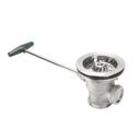 Krowne RotoPro Royal Series Nickel Plated Cast Bronze Ball Valve for Waste Drain, 3 .5 inch