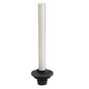 Krowne Universal Plastic Overflow Pipe for Bar Sinks