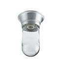 Krowne Shatterproof Plastic Coated Glass Globe for Exhaust Hood Vaporproof Light Fixture