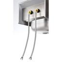 Krowne Royal Series E-Z Install Flexible Water Line Kit, 22 inch Long Water Lines