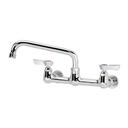 Krowne Silver Series 8 inch Center Wall Mount Faucet with 8 inch Swing Spout