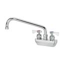 Krowne Royal Series 4 inch Center Wall Mount Faucet with 10 inch Spout