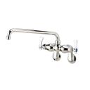 Krowne Royal Series Adjustable Center Wall Mount Faucet with 12 inch Spout