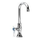 Krowne Silver Series Single Hole Deck Mount Pantry Faucet with 3.5 inch Wide Gooseneck Spout