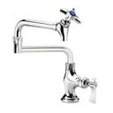 Krowne Royal Series Single Hole Deck Mount Pot Filler Faucet with 12 inch Jointed Spout