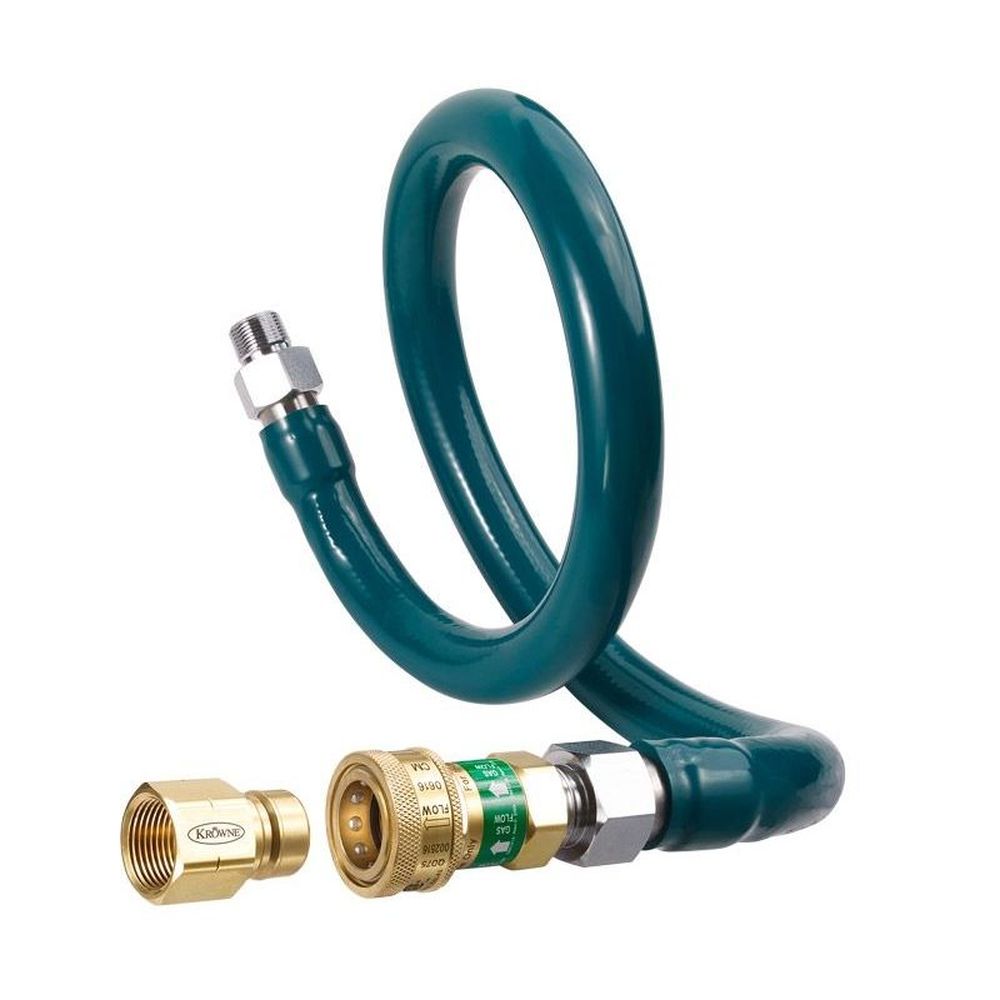 Krowne Gas Connector Kit with Quick Disconnect, 1 x 36 inch